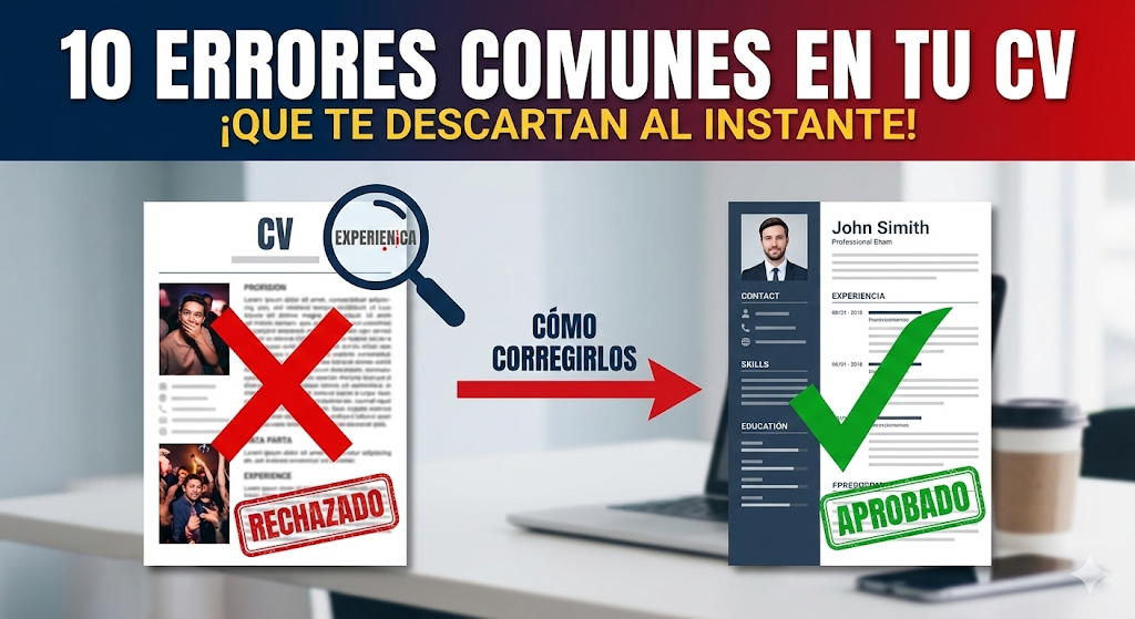 10 Errores comunes en el CV